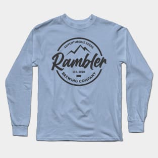 Rambler Brewing Company logo tee - light Long Sleeve T-Shirt